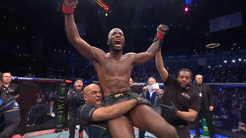 Leon Edwards vuelve a vencer a Kamaru Usman retener el título de peso welter en UFC 286