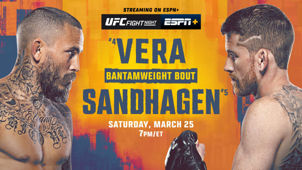 Resultados UFC San Antonio: Vera vs. Sandhagen