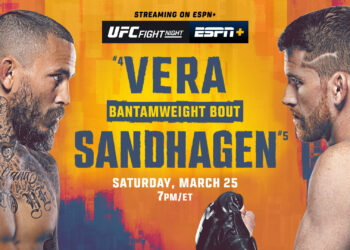 Resultados UFC San Antonio: Vera vs. Sandhagen