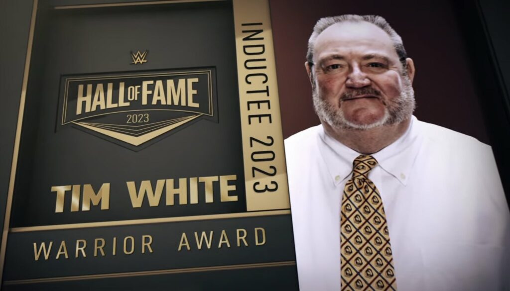 Tim White, ex árbitro de WWE, recibirá el Warrior Award 2023 en el Hall of Fame