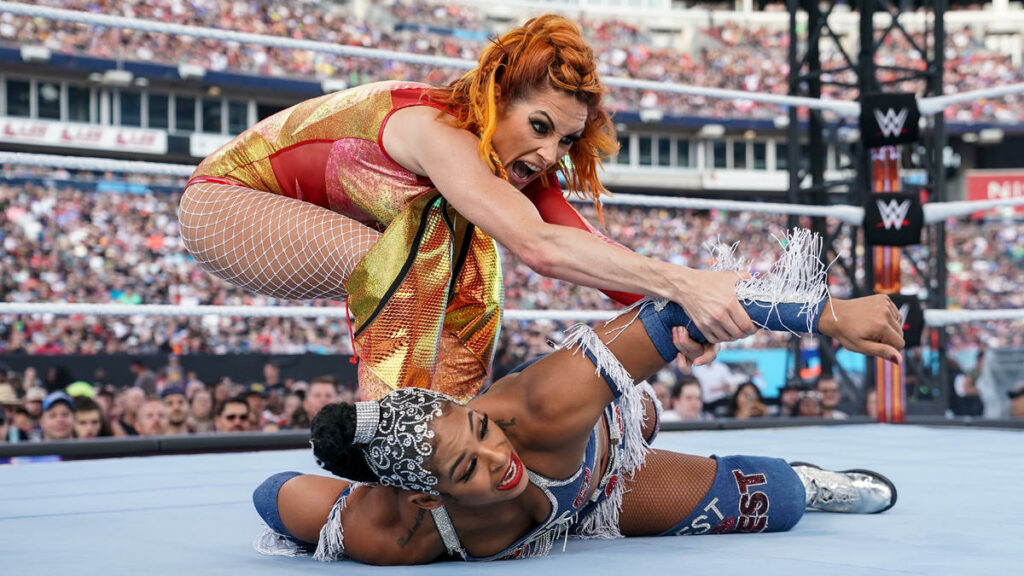 Becky Lynch cuenta que su lucha ante Bianca Belair en SummerSlam 2022 estuvo cerca de no producirse