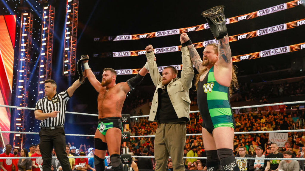 Gallus retiene el Campeonato por Parejas de NXT en Stand & Deliver tras el regreso de Joe Coffey