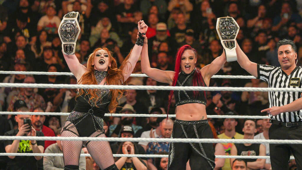 Alba Fyre e Isla Dawn ganan los Campeonatos por Parejas Femeninos de NXT en Stand & Deliver 2023
