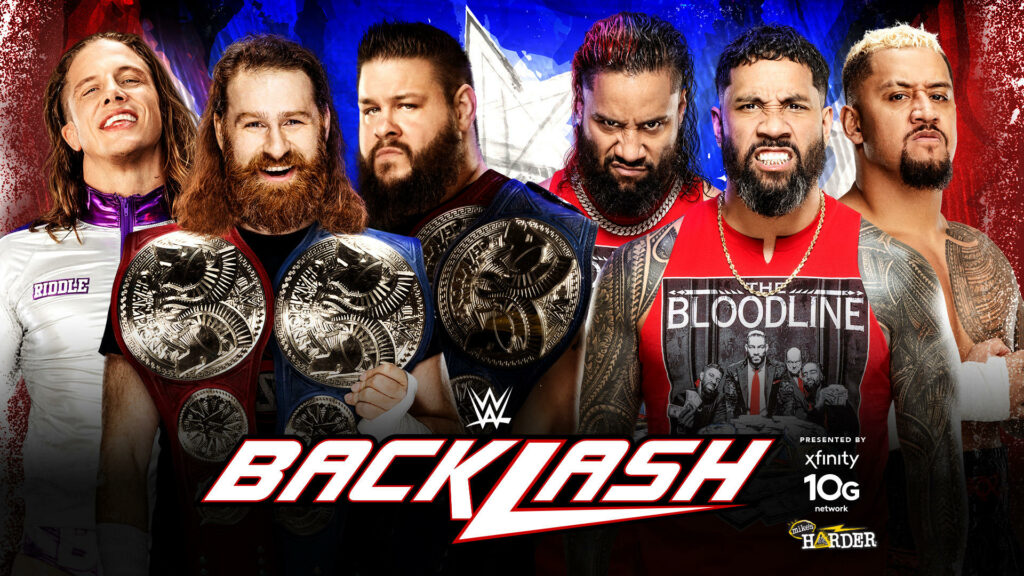 The Bloodline se enfrentará a Kevin Owens, Sami Zayn y Matt Riddle en Backlash 2023