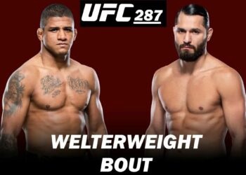 Jorge Masvidal se mide ante Gilbert Burns en el evento UFC 287.