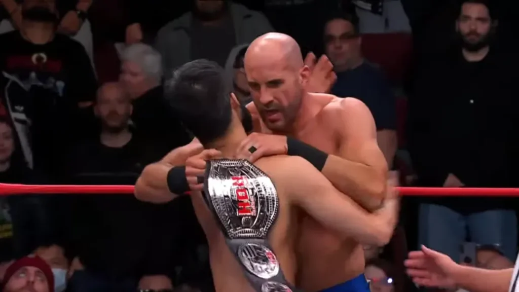 Claudio Castagnoli retiene el Campeonato Mundial de ROH en Supercard Of Honor 2023
