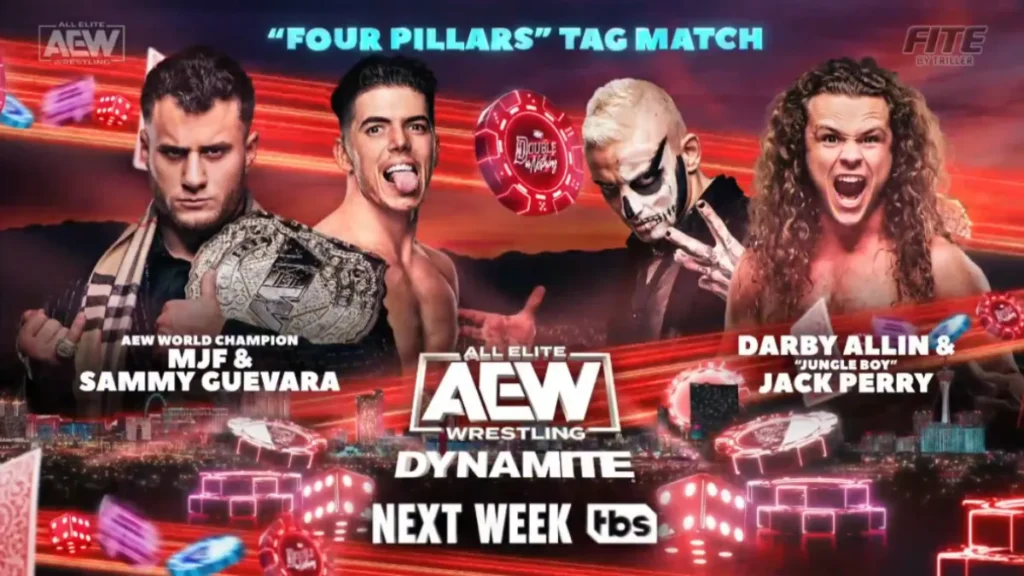 Se confirman dos luchas para el episodio de AEW Dynamite del 3 de mayo