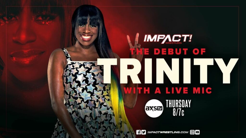 Trinity (Naomi en WWE) debutará en IMPACT Wrestling el próximo jueves