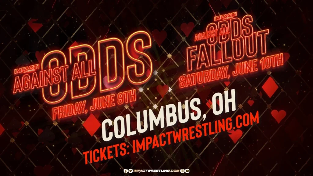 Fecha y lugar confirmado para Impact Wrestling Against All Odds