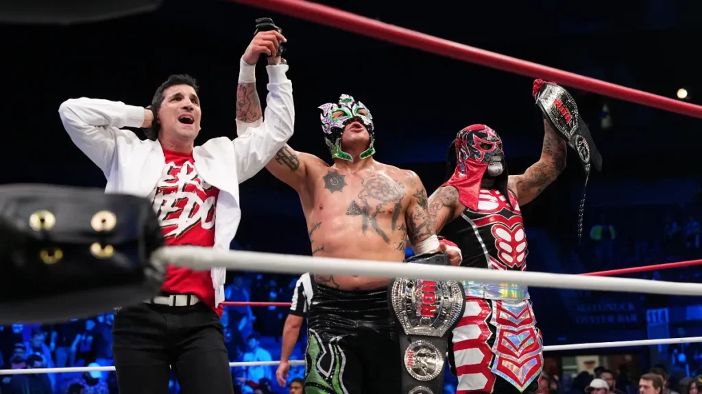 The Lucha Brothers retiene los Campeonatos Mundiales por Parejas de ROH en AEW Battle of the Belts VI