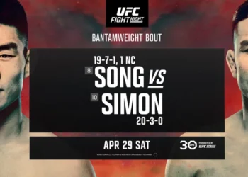 Resultados UFC Vegas 72: Song vs. Simon