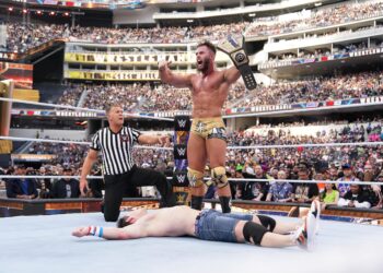 Austin Theory retiene el Campeonato de los Estados Unidos de WWE en WrestleMania 39