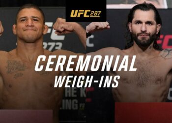 Ceremonia de pesaje UFC 287: Pereira vs. Adesanya 2