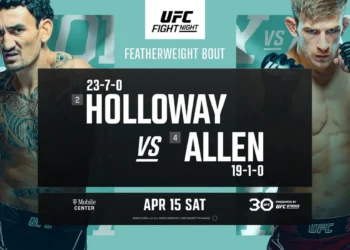 Conocemos las cuotas de cara a los combates del evento de UFC Kansas City Fight Night.