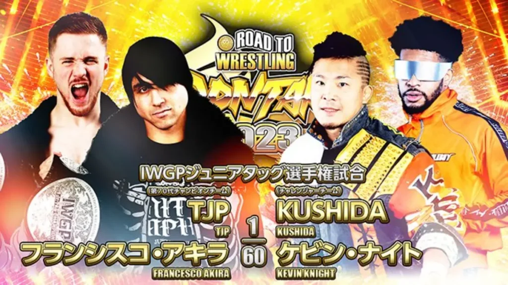KUSHIDA y Kevin Knight ganan el Campeonato por Parejas Peso Pesado Jr. IWGP