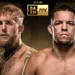 Nate Diaz hará su debut en boxeo ante Jake Paul en agosto Nate Diaz hará su debut en boxeo ante Jake Paul
