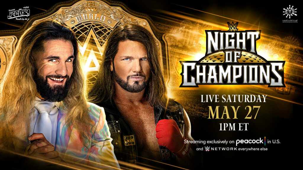 Apuestas WWE Night of Champions 2023: Seth Rollins vs. AJ Styles