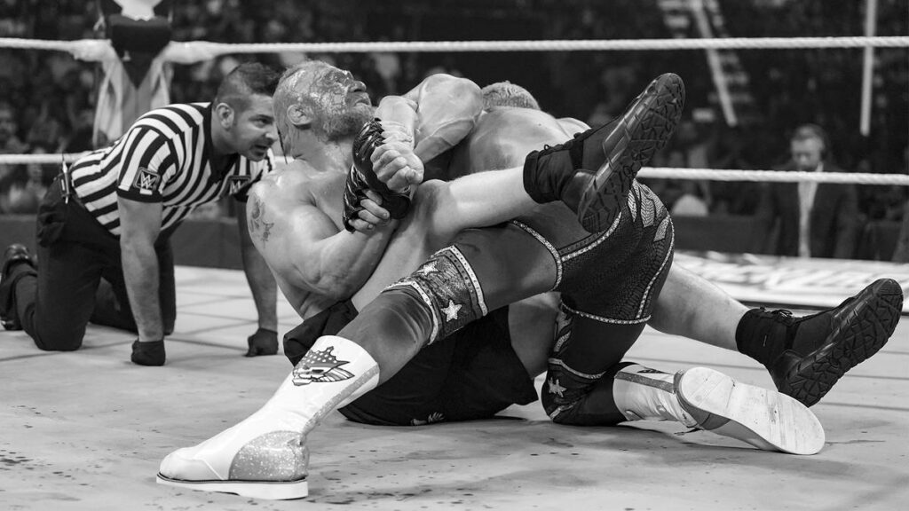 ¿Estaba planeado que Brock Lesnar sangrara en Backlash?