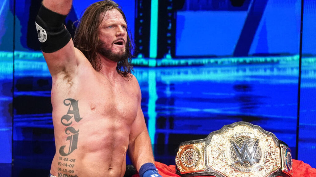 AJ Styles, sobre estar nuevamente en la órbita de un Campeonato Mundial en WWE: "Ya era hora"