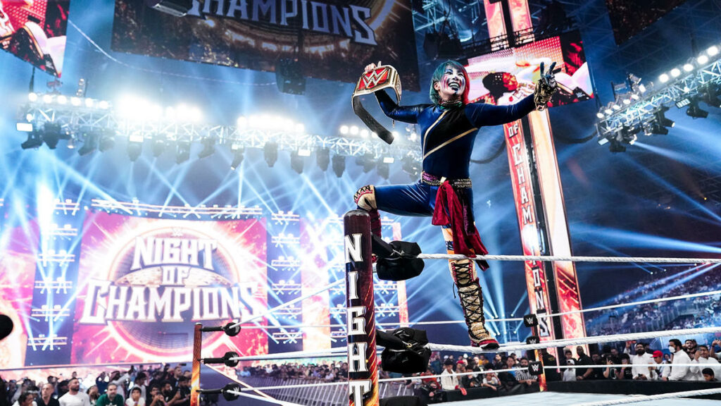 Asuka gana el Campeonato Femenino de RAW en Night of Champions 2023
