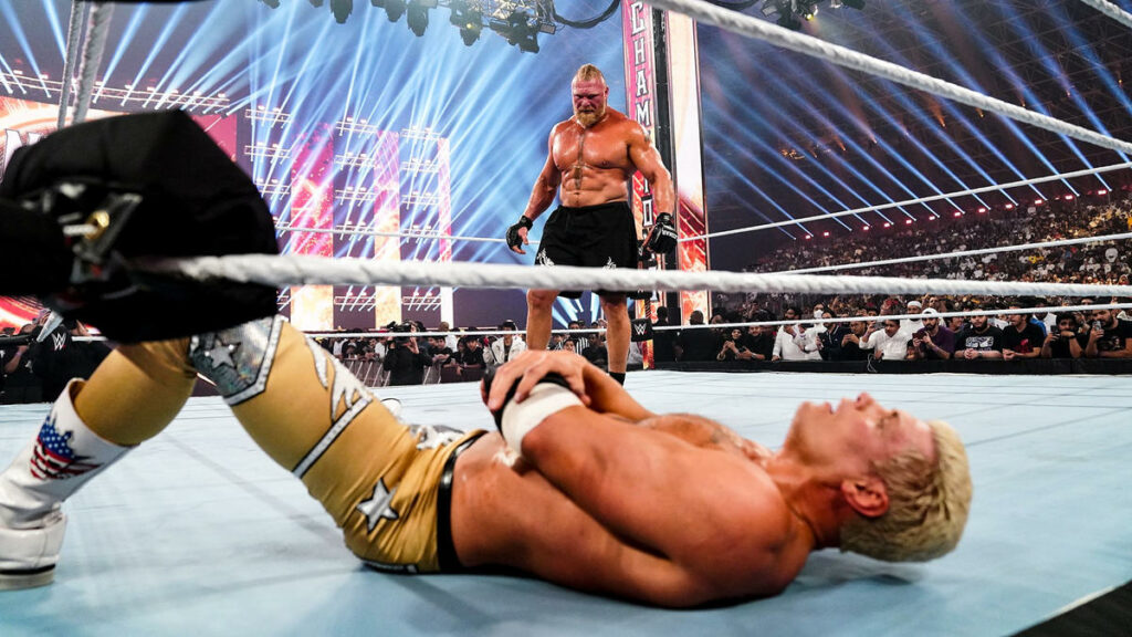 Brock Lesnar derrota a Cody Rhodes en Night of Champions 2023