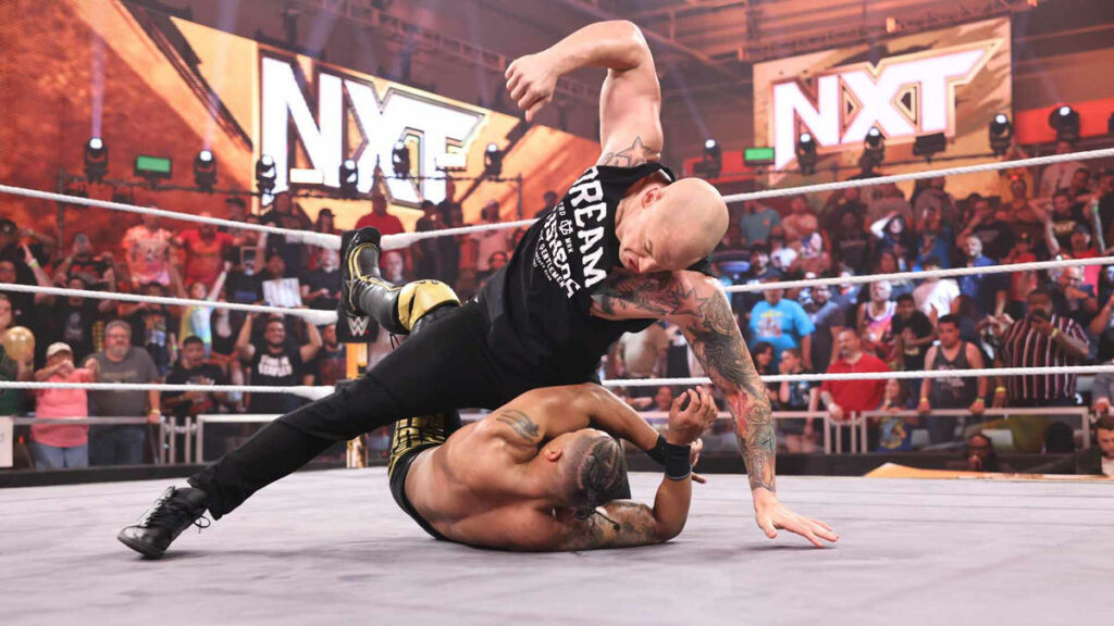 Carmelo Hayes se pronuncia tras el ataque de Baron Corbin en NXT