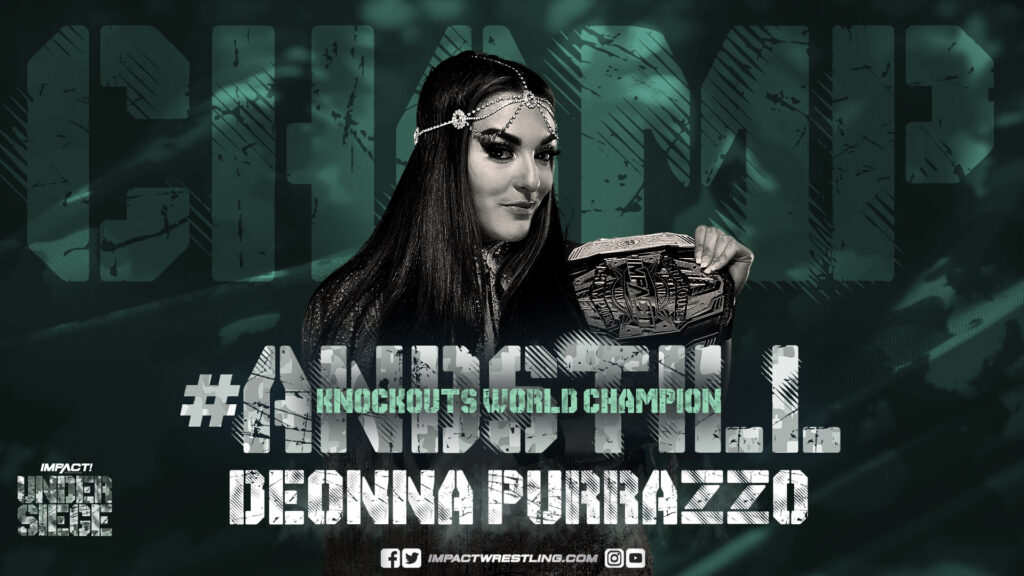 Deonna Purrazzo retiene el Campeonato Mundial de Knockouts de IMPACT en Under Siege 2023