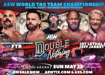 FTR defenderá los Campeonatos Mundiales por Parejas de AEW ante Jeff Jarrett y Jay Lethal en Double or Nothing 2023
