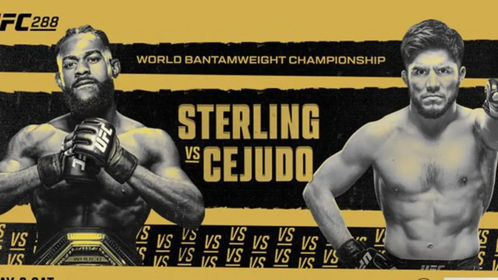 Cartelera UFC 288: Sterling vs. Cejudo