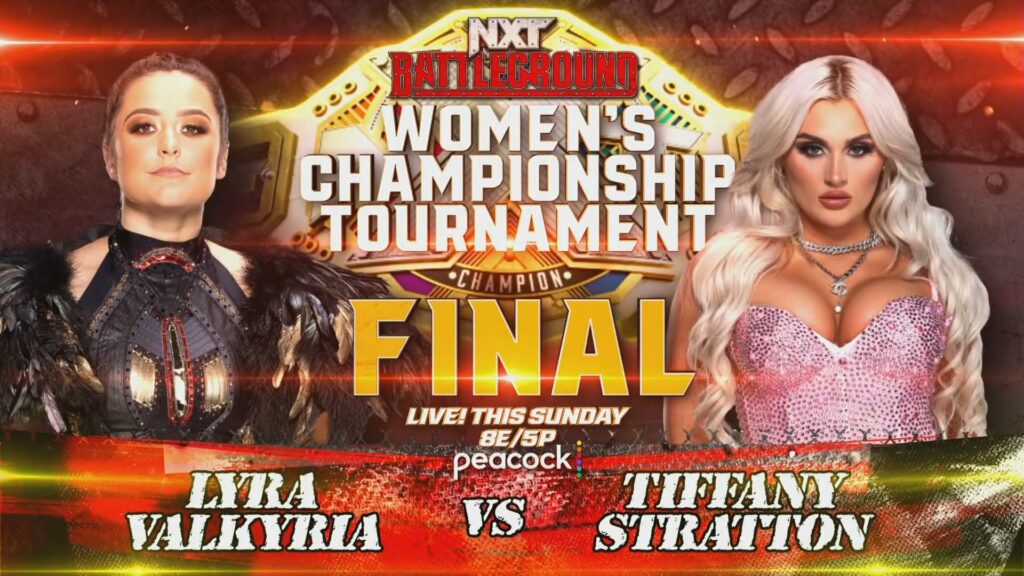 Tiffany Stratton y Lyra Valkyria lucharán por el Campeonato Femenino de NXT en Battleground