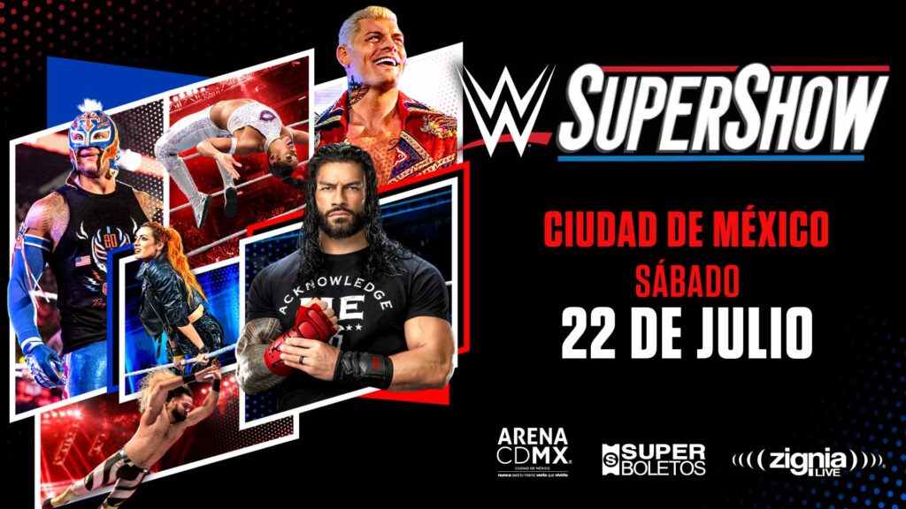 Roman Reigns estará en el próximo WWE Live de Ciudad de México