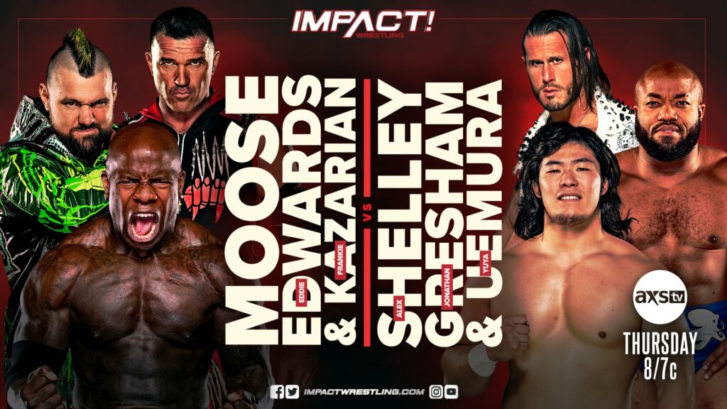 IMPACT Wrestling anuncia dos luchas para su show semanal del 18 de mayo
