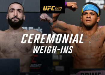 Ceremonia de pesaje UFC 288: Sterling vs. Cejudo