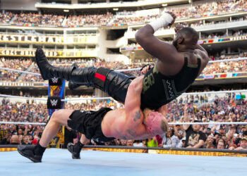 Omos: "Siempre es un placer trabajar con Brock Lesnar"