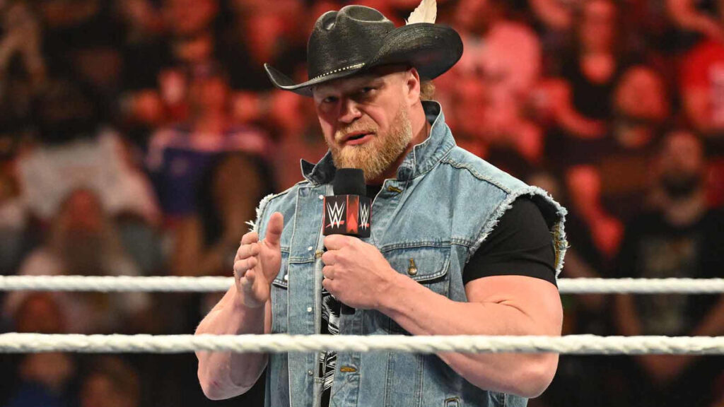 WWE sustituye a Brock Lesnar por LA Knight en la intro de sus shows