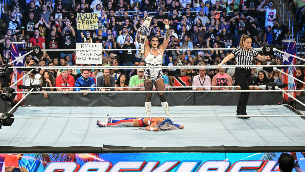 Rhea Ripley estaba preocupada antes de su combate en WWE Backlash 2023
