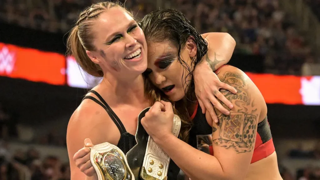 Shayna Baszler insinúa un posible último combate de Ronda Rousey en WWE