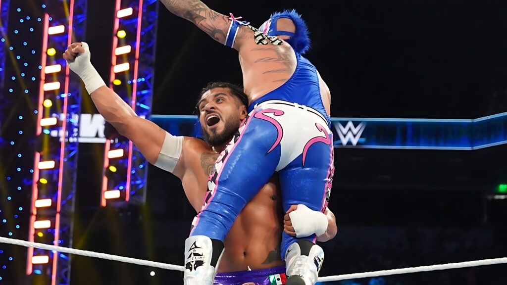 Santos Escobar rompió una importante racha negativa en WWE SmackDown