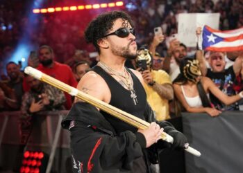 Reacción en backstage al combate de Bad Bunny en Backlash