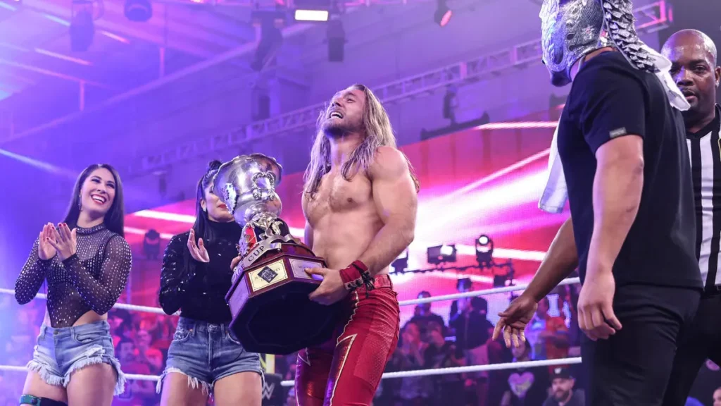 Nathan Frazer gana la NXT Heritage Cup en WWE NXT