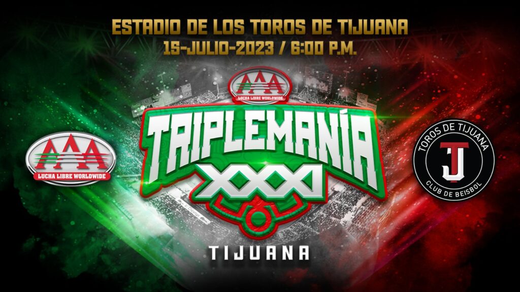 Cartelera AAA Triplemanía 31 Tijuana actualizada