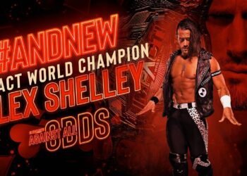 Alex Shelley gana el Campeonato Mundial de IMPACT en Against All Odds 2023