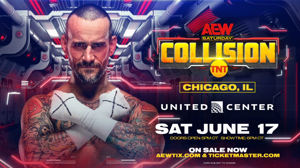 CM Punk regresará en el primer episodio de AEW Collision