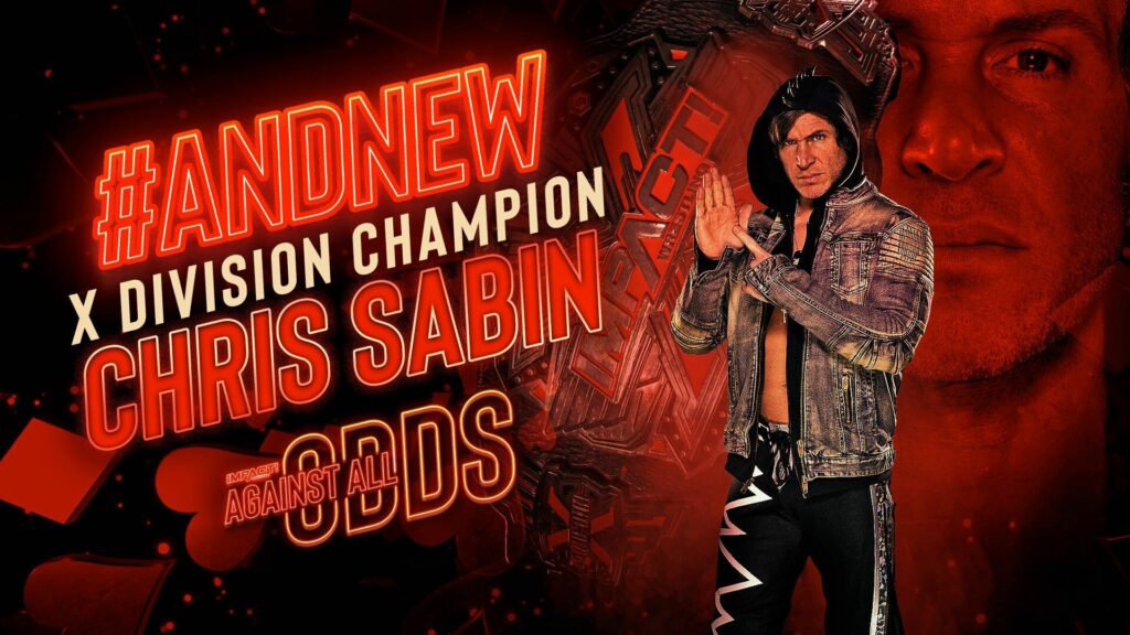 Chris Sabin gana el Campeonato de la X-Division en IMPACT Against All Odds 2023