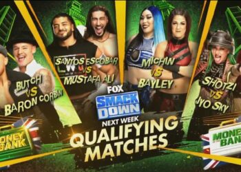 Cartelera WWE SmackDown 9 de junio de 2023