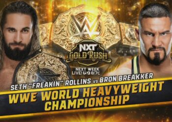 Seth Rollins y Bron Breakker se enfrentarán en NXT Gold Rush (semana 1)