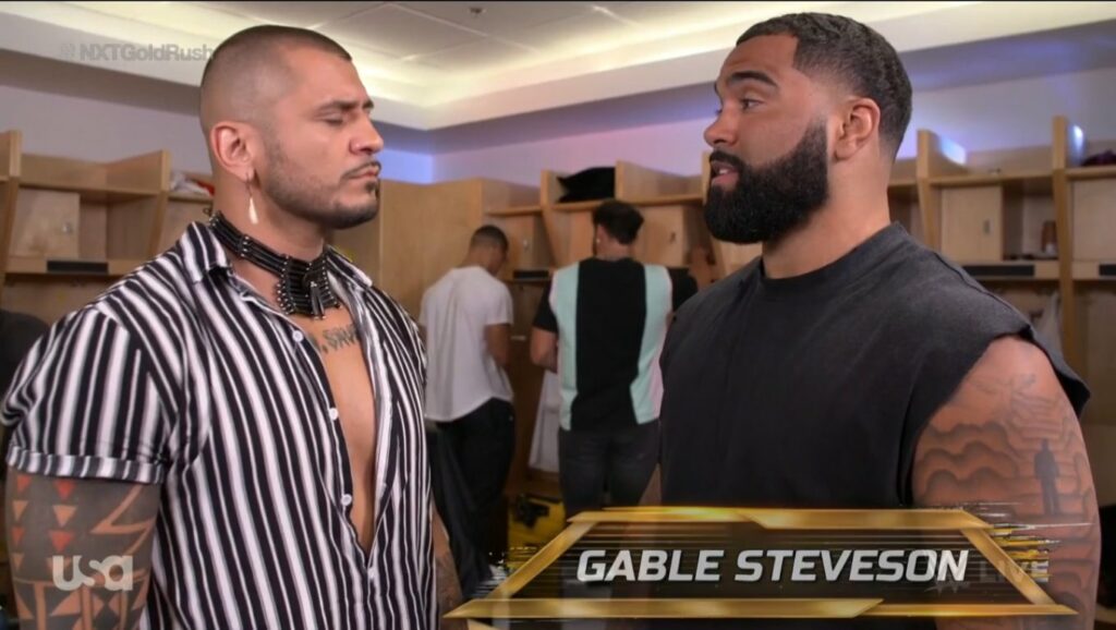 Gable Steveson aparece en WWE NXT