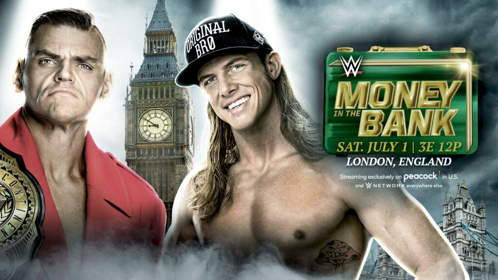 GUNTHER defenderá el Campeonato Intercontinental ante Matt Riddle en WWE Money in the Bank 2023