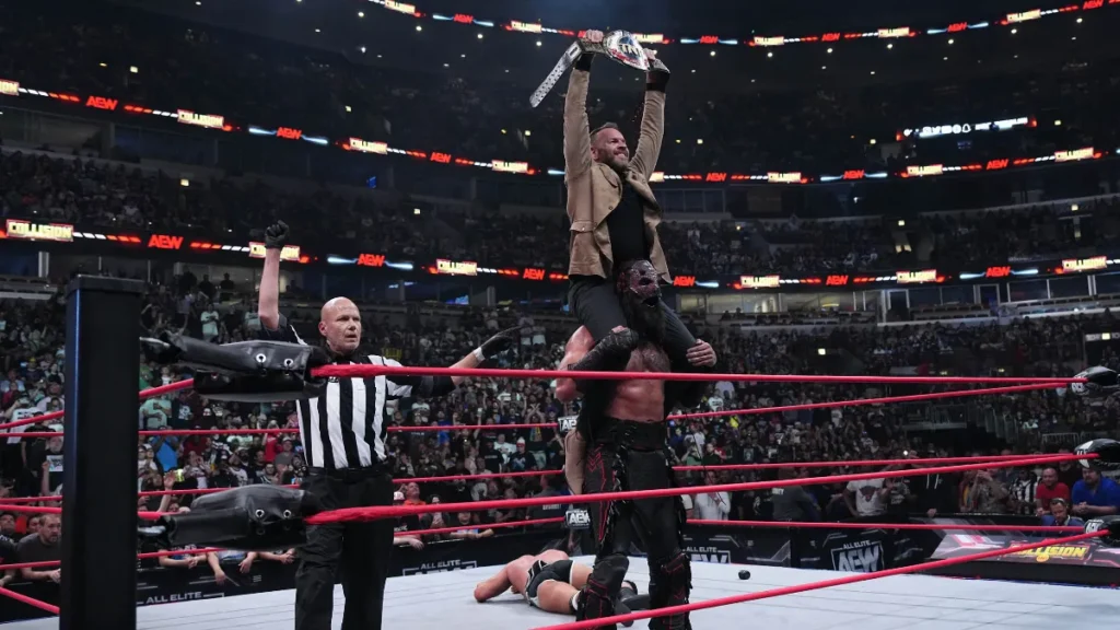 Luchasaurus gana el Campeonato de TNT en el primer episodio de AEW Collision