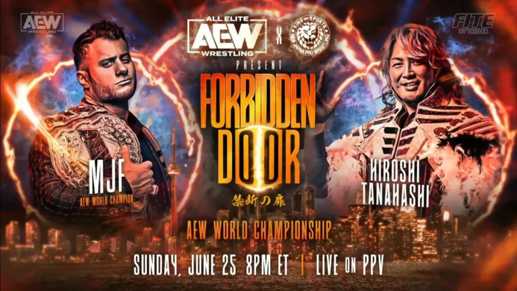 Horarios y cómo ver AEW x NJPW Forbidden Door 2023 en Latinoamérica y España